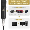TONOR T20 XLR mikrofon kondensatorowy z ramieniem