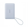 Powerbank z przewodem USB-C UGREEN 10000 mAh MagFlow PB773 Qi2 25W Szary