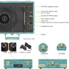 Gramofon Retrolife R610 Winylowy 3 Biegowy Elegancka Walizka Skóra