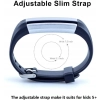 Smartwatch dziecięcy BIGGERFIVE Fitness Tracker IP68 Puls Krokomierz rożowy