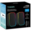 Zestaw głośników 2.0 SpeedLink TOKEN RGB Gaming Stereo Speaker 12 W czarny