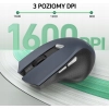 Mysz Bezprzewodowa Acer Ergonomiczna 6 Przycisków 1600 DPI Plug & Play