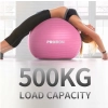 PROIRON Piłka do Yogi, ćwiczeń 65 cm piłka gimnastyczna różowa