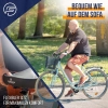 FORRIDER DUŻE Wygodne siodełko ergonomiczne z podparciem pośladkowym 33CM