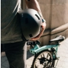 PANK Urban Kask rowerowy z Tylnym światłem LED czarny M