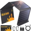 WASTDE Panel solarny 30W wodoodporn ładowarka USB do telefonu LED przenośny