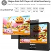 NAVISKAUTO VN1251-N1 Samochodowy odtwarzacz DVD 12 cali, LCD