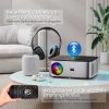 HORLAT T02 Projektor kina domowego 25000 lumenów, Full HD 1080p Android TV