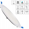 2x Oprawy oświetleniowe M Ledme LED 220 mm 20 W 2000 lumenów 4500 K