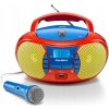 Radioodtwarzacz Kärcher RR 5026 Płyty CD FM USB z Mikrofonem