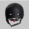 PANK Urban Kask rowerowy z Tylnym światłem LED czarny M