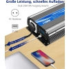 Falownik sinusoidalny GIANDEL 1100 W 12 V do 230 V z wyświetlaczem