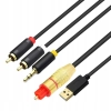 Koncentryczny cyfrowy analogowy kabel audio konwerter GINTOOYUN