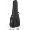 GEWA 212.110 Guitar Gig Bag Economy 12 pokrowiec do gitary klasycznej czarn