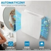 XIIW Cichy Wentylator łazienkowy Wyciągowy 100 mm 12W 95m³/h Sensor wilgoci