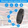 Kabel silikonowy elektryczny przewód miedź czarny 14awg 5x2mm 15 metrów