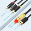 Koncentryczny cyfrowy analogowy kabel audio konwerter GINTOOYUN