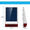 Bezprzewodowy system alarmowy solarna syrena Wolf-Guard JD-W06