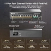 Switch MokerLink POE-F092F z 9 portami PoE+, 2 szybkimi łączami Ethernet