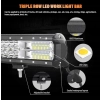 RIGIDON Listwa świetlna LED 60cm 288 W, 7D trójrzędowy 12 V