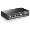 Switch MokerLink POE-F092F z 9 portami PoE+, 2 szybkimi łączami Ethernet