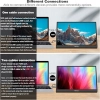 Akntzcs monitor dotykowy 16 cali Full HD 1920 x 1080P z HDMI i USB typu C