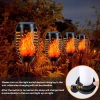 Lampa solarna LED ciepła biel wodoodporna 6szt do ogrodu tarasu balkonu