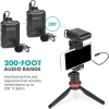 Movo WMX-1-DUO 2,4 GHz podwójny bezprzewodowy system mikrofonu krawatowego