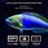YEZMEK Projektor 4K 20000L Native 1080P 5G WiFi, dwukanałowy, Bluetooth