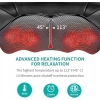 Masażer szyi ramion Nekteck z Ciepłem Shiatsu 3D, Regulowana Intensywność