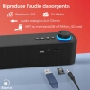 Soundbar komputerowy Atlantis 20W Bluetooth 5.3 FM USB czarny 2400 MHz