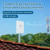 KASER Zewnętrzna antena 5G jednoosiowa N78 3300-3800 MHz panel Mimo