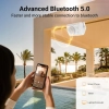 StudioFinix HOS-501 Zestaw 3 głośników białych, wodoodporne, bluetooth