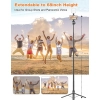 GAHENWO Statyw Selfie 155cm Tripod Do Kamery Telefonu iPhone Android