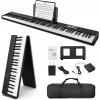 Pianino składane 88 klawiszy Lekato FP-10 Bluetooth MIDI przenośne