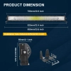 Listwa świetlna LED Slim RIGIDON 80cm 32cale 405 W, 12 V, wodoszczelna