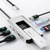 Hub USB-C Minthouz z obudową SSD M.2 PCIe NVMe, 10Gb/s 4K@60Hz HDMI 100W
