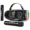 GŁOŚNIK KARAOKE BEZPRZEWODOWY BLUETOOTH LILUOSUO NR-8806 USB +2 MIKROFONY