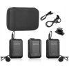 Movo WMX-1-DUO 2,4 GHz podwójny bezprzewodowy system mikrofonu krawatowego