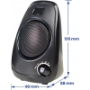 Zestaw dwóch głośników Ewent 2.0 Speakers USB 5V AUX 10W 80Hz-20kHz czarny
