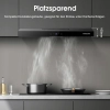 Okap kuchenny GASLAND CHEF SR60BS 60 cm, 3 poziomy sterowania dotykowego
