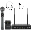 Bezprzewodowy system mikrofonowy Phenyx Pro PTU-52B 2 x 30 UHF zasięg 60 m