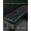 Black Shark SIXGILL K2 klawiatura qwertz mechaniczna przewodowa LED RGB PC