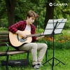 Cahaya CY0204 stojak na nuty pulpit składany statyw do szkoły i domu CZARNY