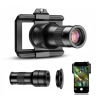 Apexel Zestaw Obiektywów 2w1 Obiektyw TELE 6x + Makro 150mm na Telefon