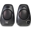 Zestaw dwóch głośników Ewent 2.0 Speakers USB 5V AUX 10W 80Hz-20kHz czarny