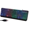 KLIM Chroma Gaming Klawiatura Gamingowa Przewodowa układ QWERTZ DE