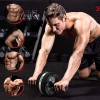 EnterSports Roller brzucha 6 w 1 z taśmą fitness, matą na kolana