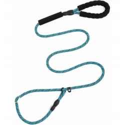 Regulowana smycz dla psa, Pull Stop, 1,8 m, komfortowa, niebieska- Happilax