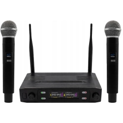 MusicMate Bezprzewodowy zestaw mikrofonowy MM-500 VocalPro UHF